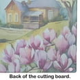 thumbnail image 5 of Louisiana Magnolias in Watercolor Glass Cutting Board Large 12 in x 15 in, 5 of 5