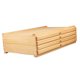 thumbnail image 3 of Caja de almacenamiento de suministros de arte con divisor extraíble, multifuncional, portátil, de madera 4 cajones, 3 of 9