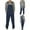 Dark Blue, variant on Aloohaidyvio Men's Denim Bib Overalls Jeans Fashion Boot Cut Trousers Casual Slim Fit Adjustable Straps Jumpsuit