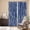 Blue, variant on Vintage Wave Lines Kitchen Curtains Window Panels, Classic Minimalist Striped Navy Blue Insulated Window Treatment Curtain, Grommet Curtains for Bedroom/Living Room/Bathroom, 2 Piece 42"Wx84"L