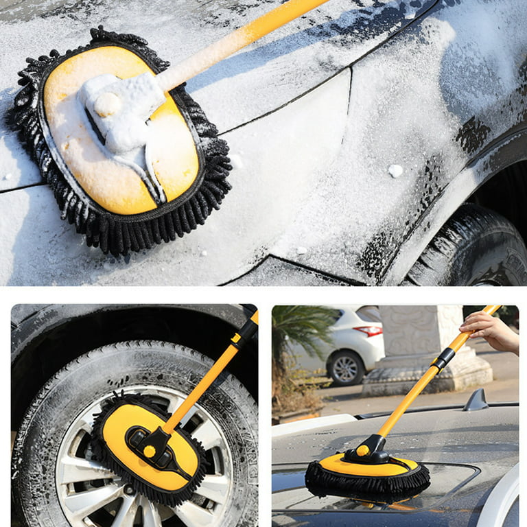 Vistreck Car Wash Brush Cleaning Wash Mop with Soft Bristle Car Washing  Supplies Scratch-Free for Car Truck SUV Pickup
