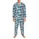 thumbnail image 3 of Fotbe Sea Marine And Lighthouse Pijama de Hombre con Estampado de Manga Larga, Conjunto de 2 Piezas, Ropa de Dormir Suave y Cómoda con Bolsillos-Large, 3 of 7