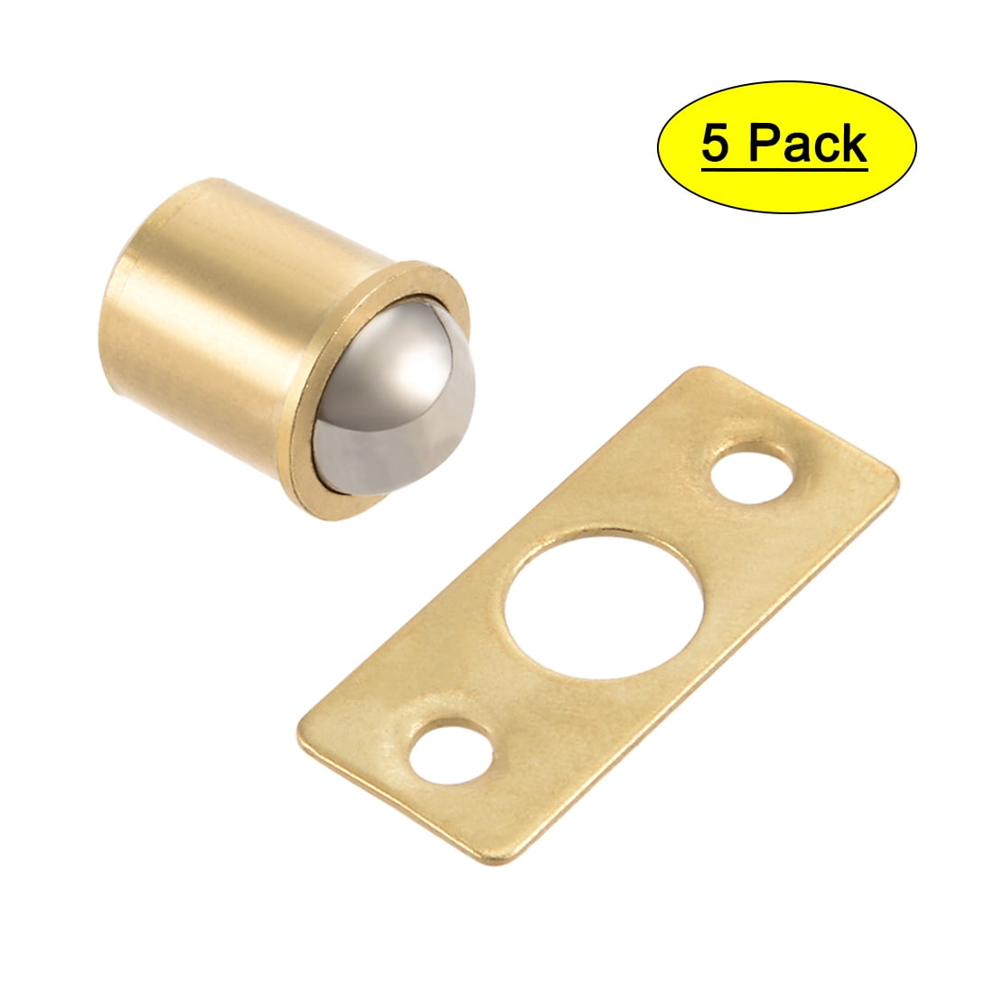 11mm Ball Dia Brass Electroplating Door Ball Catch Latch
