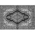 thumbnail image 1 of Ahgly Company Indoor Rectangle Medallion Gray Traditional Area Rugs, 5' x 8', 1 of 1