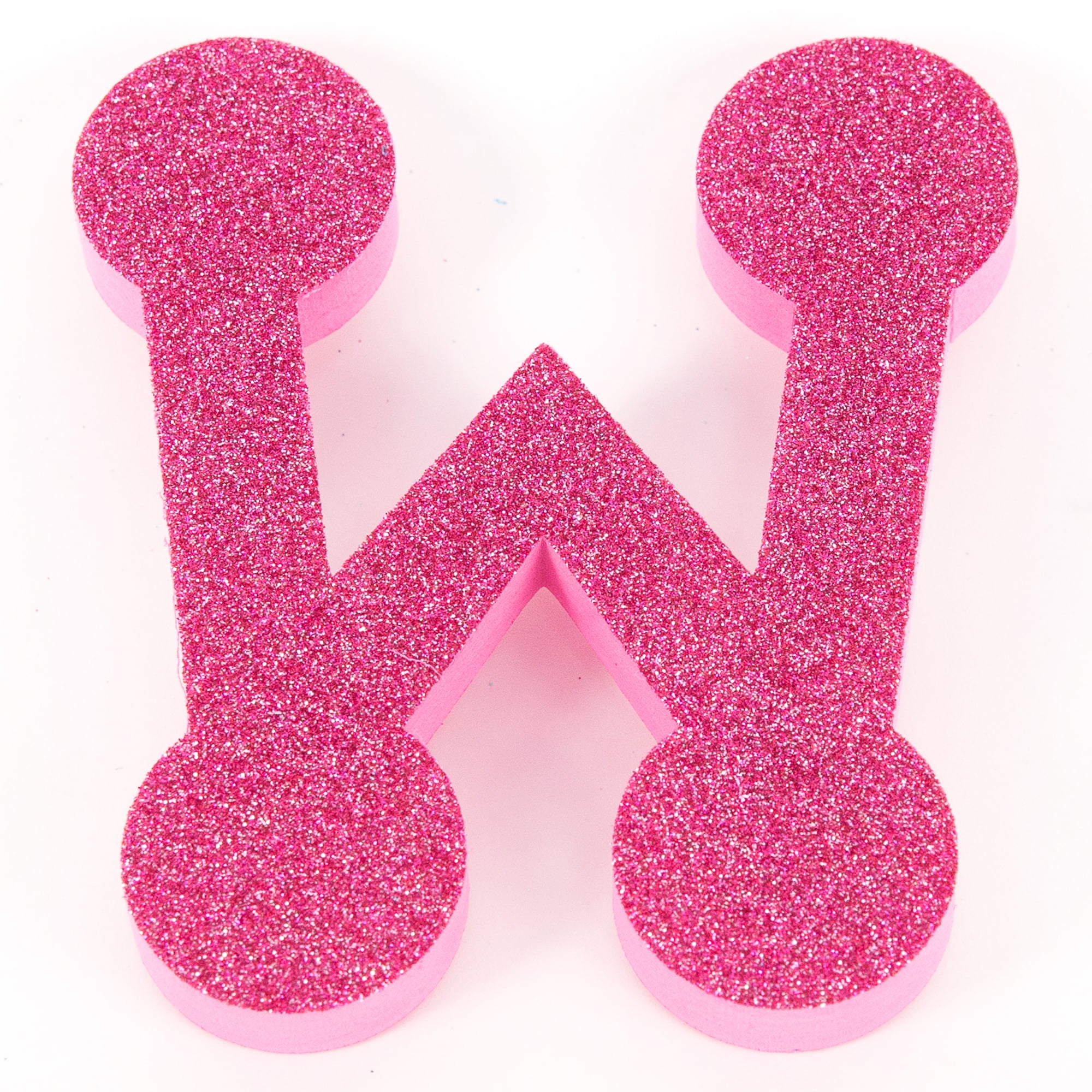 horizon group usa foam large self adhesive glitter letter w walmartcom walmartcom