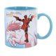 thumbnail image 1 of Taza plateada Buffalo Marvel Deadpool y Unicorn, 600 ml, 1 of 6