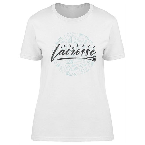 Lacrosse   T-Shirt Women -Image by Shutterstock, Female Small