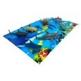 thumbnail image 2 of Tina de juguete con 7 figuras realistas de tiburones con tapete de juego para niños mayores de 3 años, 2 of 4