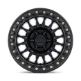 thumbnail image 3 of 17x9 KMC KM239 Impact Matte Black BEADLOCK Wheel 5x5 (-12mm), 3 of 3