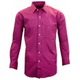 thumbnail image 2 of Manchester Camisa de Vestir Regular Fit  Granate, 17.5" Cuello 34" Manga Manchester 51190A, 2 of 4
