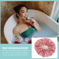 thumbnail image 5 of UNOMOR 3Set Shower Cap Leopard Print for Women with Waterproof Design, 5 of 6