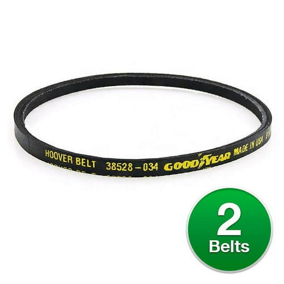 Replacement Part For Hoover Vacuum Belt for 38528034 (2-Pack) Vacuum Belt