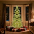 thumbnail image 7 of Christmas Decorations - 4 Ft Pre-Lit Twinkle Christmas Cypress Tree - Artificial Christmas Trees with 50 LED Lights - Xmas Holiday Decor for Indoor Home Party Living Room office Decoration, 7 of 7
