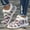 White, variant on Womens Winter Warm Cotton Shoes,Lined Cozy Design with Cushion Comfort Sole and Soft Breathable Interior,Non-Slip Durable Footwear for Indoor Daily Gifts