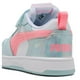 thumbnail image 5 of Tenis Puma Rebound V6 Lo Space Belle para Niñas 17 A 21.5. 402786-01 verde claro 20.5, 5 of 6