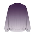 thumbnail image 4 of Besolor Sweat-Shirt Tricoté pour Femmes Mode Automne Col Rond Dégradé Pull Chemises Manches Longues, 4 of 7