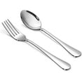 thumbnail image 1 of 8" Restaurant Fork Silverware Set 6 Spoons, 1 of 5