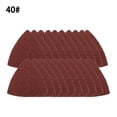 thumbnail image 1 of 20Pcs Hook&Loop Triangle Sandpaper 80×80×80Mm Sanding Disc Sandpaper 40-400Grit, 1 of 5