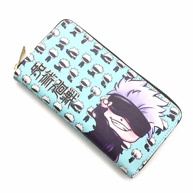 Wallet Jujutsus Kaisens Gojos Satorus Personajes de anime Slim