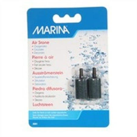 2 Pack Aquarium Air Pump - Marina A961 1 in. Aqua Fizzz Aquarium Air Stone