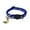 Blue, variant on 1PCS Breakaway Cat Collars with Bell Cute Kitty Glow in The Dark Adjustable Kitten Collars 7.09-11.81 Inch
