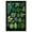 Silver Frame, variant on Leaf Library II Canvas Dark Botanical Print by Art Remedy, Gallery Wrapped, 16 x 24