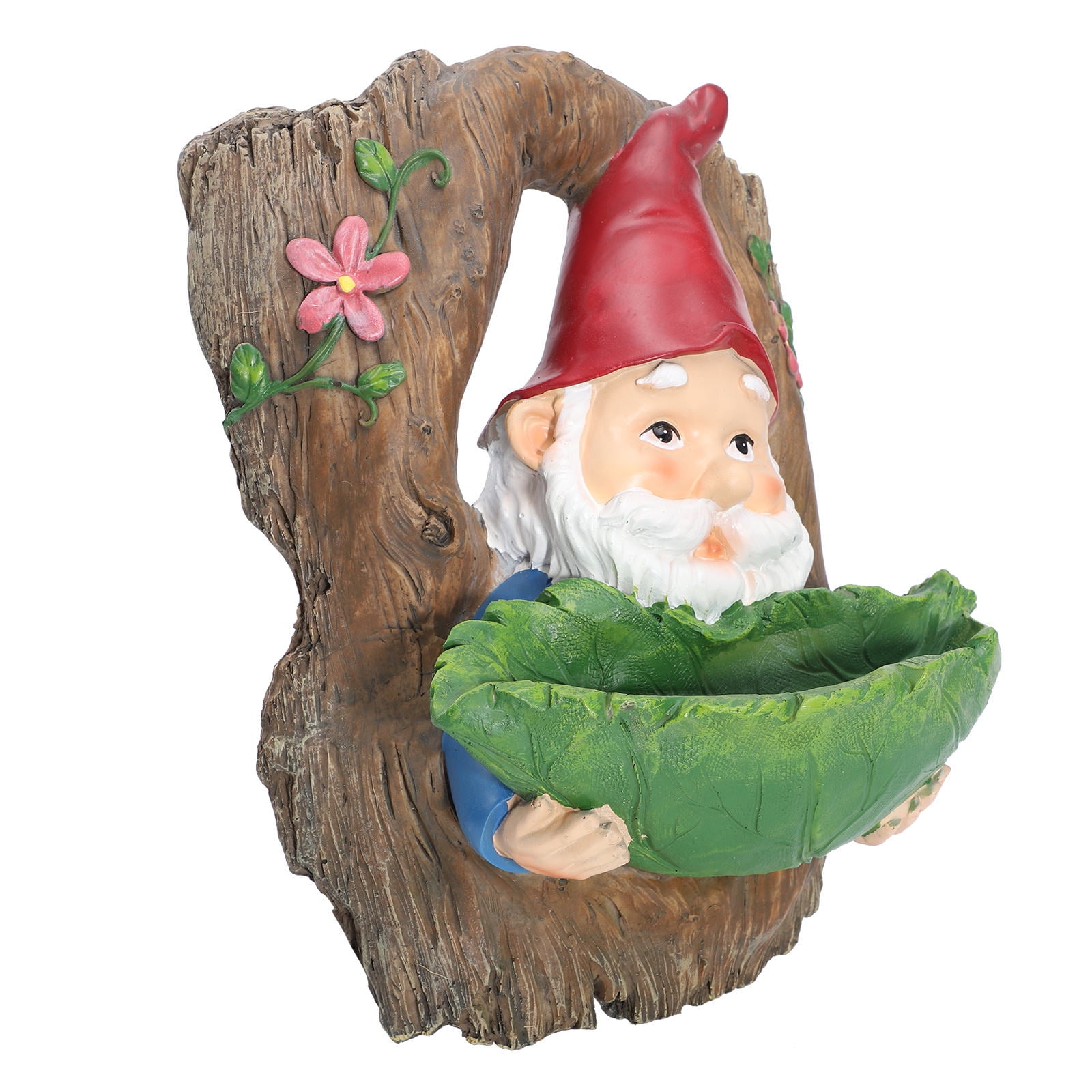 FESTFENDS 1Pc Creative Resin Hanging Bird Feeder Decorative Garden Birdbath Ornament