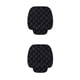 thumbnail image 4 of Cojín de Asiento Scienceny de Algodón y Cómodo Negro 2 Piezas, 4 of 6