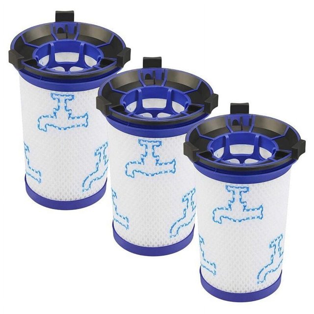 FlkwoH 3 filtros de repuesto para aspiradora Rowenta Air Force 360 RH9051WO RH9057WO RH9059WO RH9081WO RH9086WO y Tefal Air Force 360, accesorios de repuesto alternativos a ZR009001