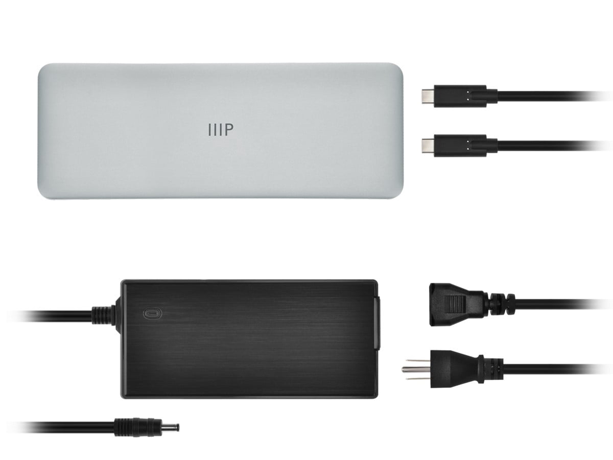 Monoprice 15-in-1 Triple-Display MST USB-C Docking Station, with Multiple Display Modes, HDMI, SD/TF, RJ45, 3.5mm Audio, PD, Compatible with Mac OS Macbook and Windows Laptop, HP, Lenovo