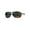 Black Green, variant on Xloop Mens Oval Metal Rim Pilots Officer Warp Sunglasses Silver Mirror