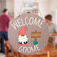 thumbnail image 2 of Bewildely Cartel de bienvenida de Navidad, llave de bienvenida de ecológica, decoración de tablero de puerta colgante para porche, oficina, aula, Kits de decoración para fiestas Bewildely HA017448-00, 2 of 6