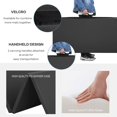 thumbnail image 5 of PRZL 4 Pannel Folding Exercise Mat, 2 Inch Thick Gymnastics Mat 8’x4’, Gym Mat with Carrying Handles for MMA Yoga Stretching Gymnastics and Home Gym（Black）, 5 of 6
