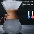thumbnail image 4 of AMLESO Prettyia Heat Resistant Glass Carafe Pour Over Coffee Maker Clear Hand Drip Pot, Only Coffee Pot, 4 of 8