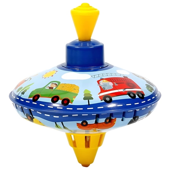 BESTSKY 2026 New Iron Spinning Top Toy Metal Traditional Spinning Toy Educational Toys Gift for Children