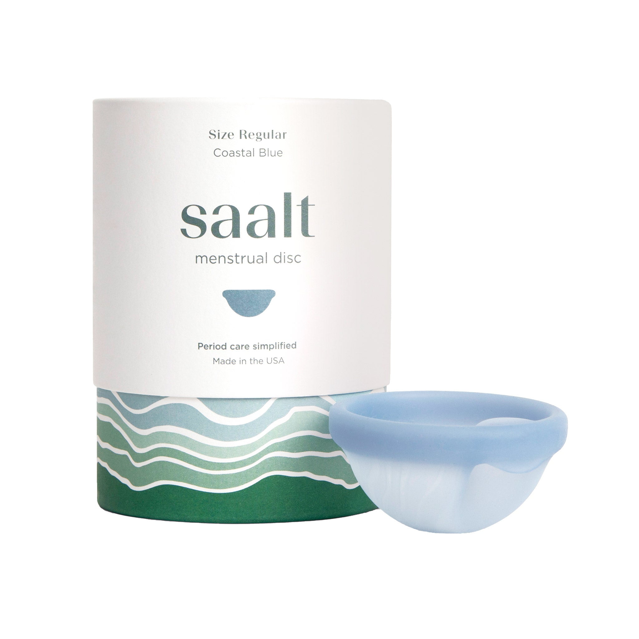 Saalt Menstrual Disc Size Regular Soft, Flexible, Reusable Medical