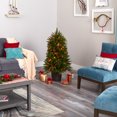 thumbnail image 6 of Nearly Natural 5' Fir Artificial Christmas Tree with 200 Multicolored Lights in Decorative Container, 6 of 7