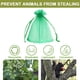 thumbnail image 3 of Bolsas de red de protección de frutas para árboles frutales, bolsas de barrera de malla de jardín para proteger plantas, bolsa de malla para cubrir frutas con cordón, 1,23 cp, 3 of 6