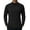 Black, variant on COOFANDY Men's Fashion Mock Neck T Shirts Long Sleeve Turtleneck Pullover Shirts Basic Slim Fitted Tee Shirts