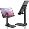 SKONYON Cell Phone Stand Angle Height Adjustable Cell Phone Stand for Desk Foldable Cell Phone Holder