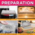 thumbnail image 3 of NutriChef Sizzle Hot Cooking Stone Grill with Bamboo Platter, Tabletop Granite Stone Grill with Non-Slip Handles, Adjustable Temperature Control, 550°F Max Heat - Perfect for Meats and Vegetables, 3 of 7