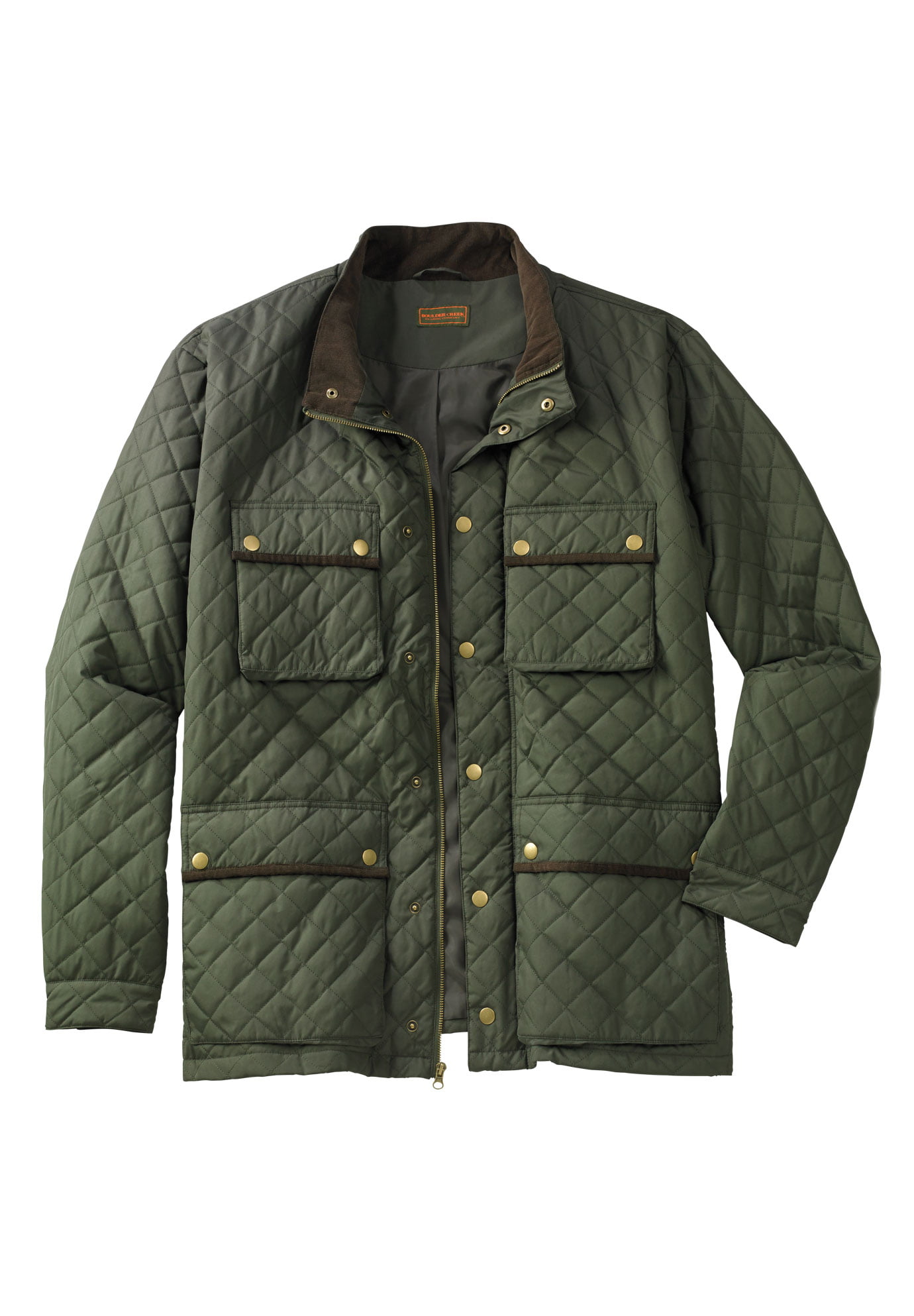 Boulder Creek by Kingsize Mens Big /& Tall Quilted Jacket