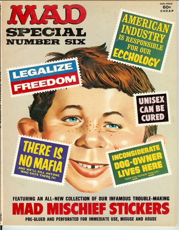 6MAD Magazine Vintage Collectible HIGH GRADE Special Number 6