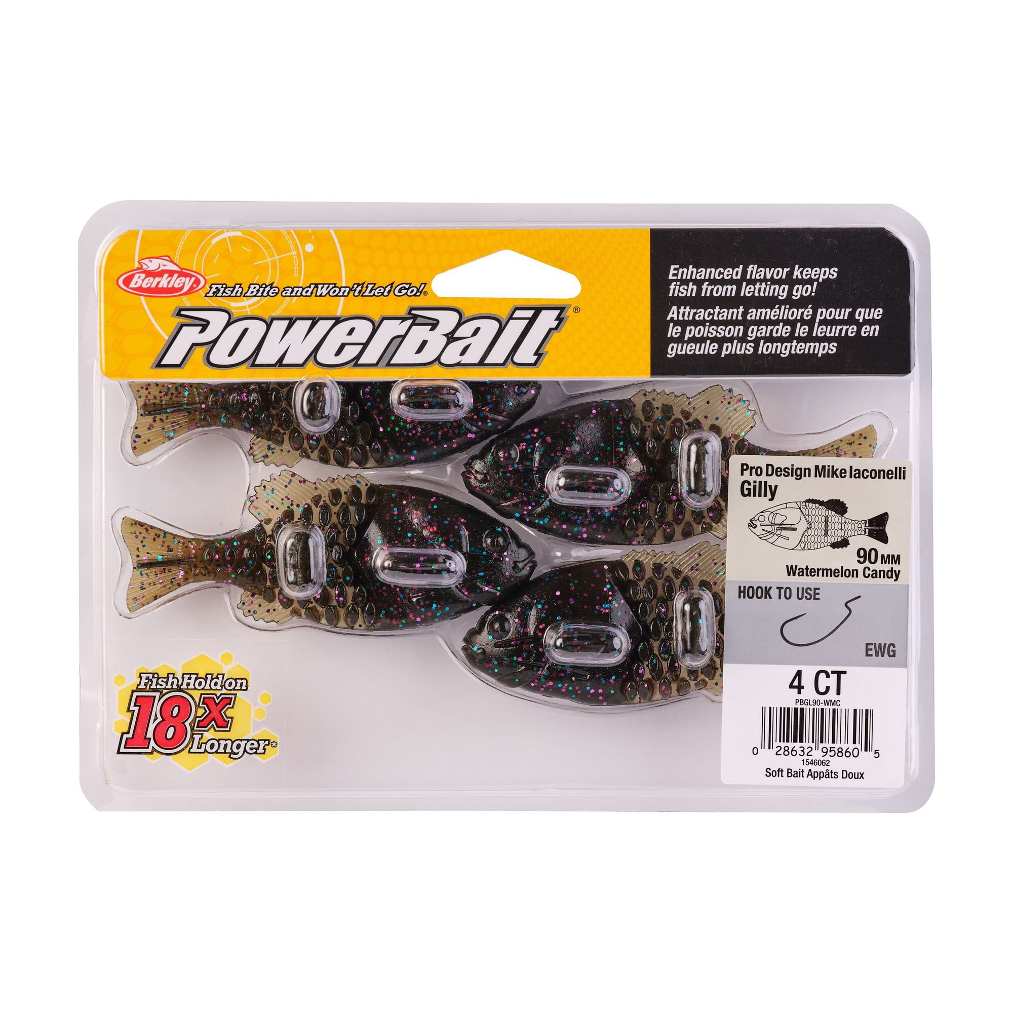 Berkley PowerBait® Gilly Soft Bait - Watermelon Candy