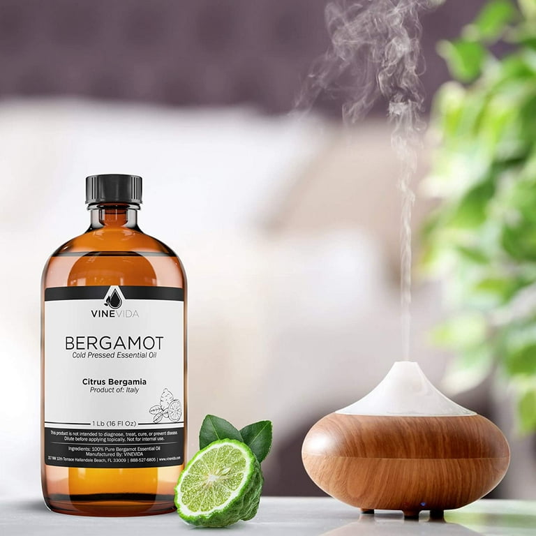 CandleScience Bergamot Essential Oil | 100% Pure Essential Oil 16 oz Bottle