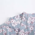 thumbnail image 5 of Mercatoo Baby Girls Summer Romper Jumpsuits Floral Retro Short Sleeve Bodysuit Toddler Girls Jumpsuit Cute Simple Clothes, 5 of 9