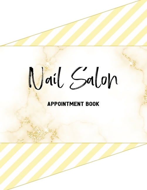 Nail Salon Appointment Book Undated 52 Weeks Appointment Book For