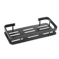 thumbnail image 1 of Self Adhesive Bathroom Shelves Basket, Home Wall Shower Inside Organization and Storage Decor - black, 1 of 5