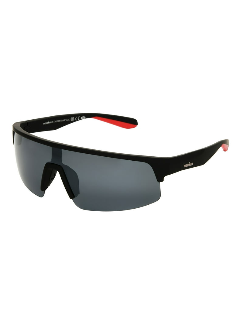 Foster Grant IRONMAN Polarized Sunglasses Wraparound Design