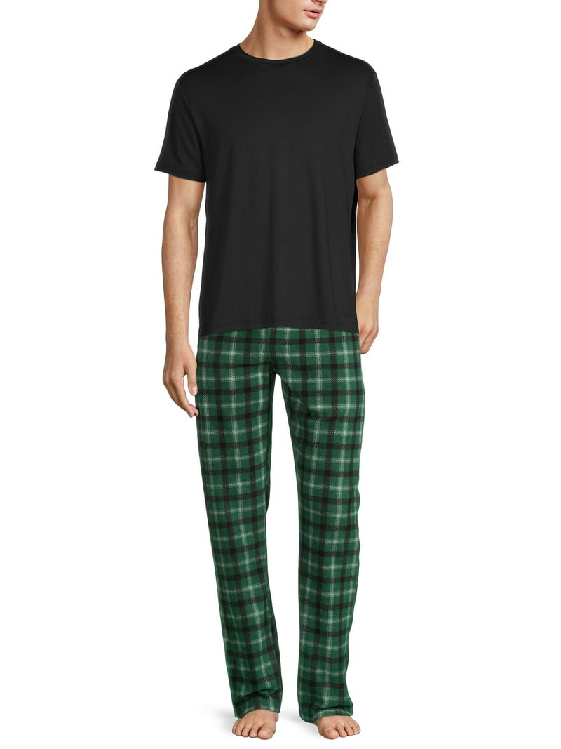 Hanes Men's and Big Men's Cozy Micro Fleece Pajama Pants - Walmart.com
